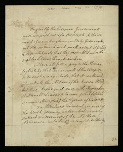 Essay on Government from George III's essay collection